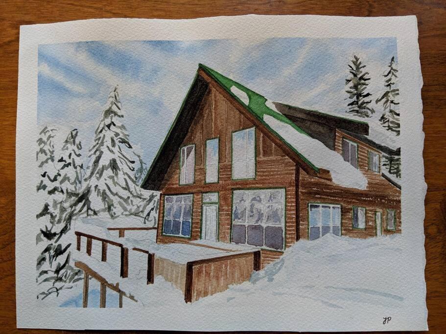 Hot Tub Cool Views: Roaring Creek Cabin Leavenworth Εξωτερικό φωτογραφία