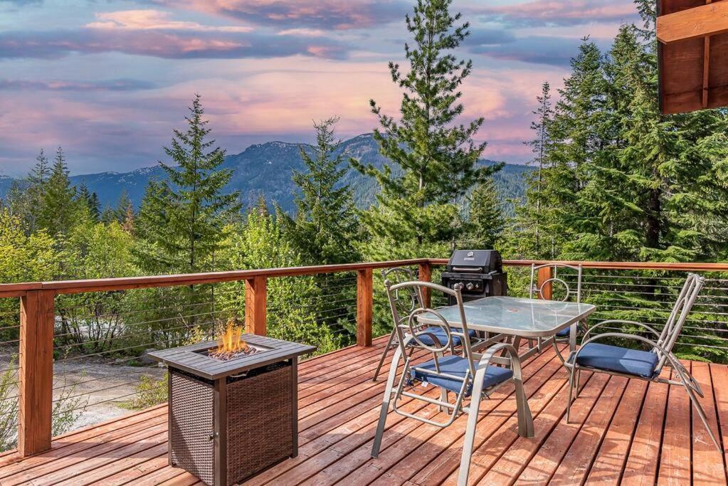 Hot Tub Cool Views: Roaring Creek Cabin Leavenworth Εξωτερικό φωτογραφία