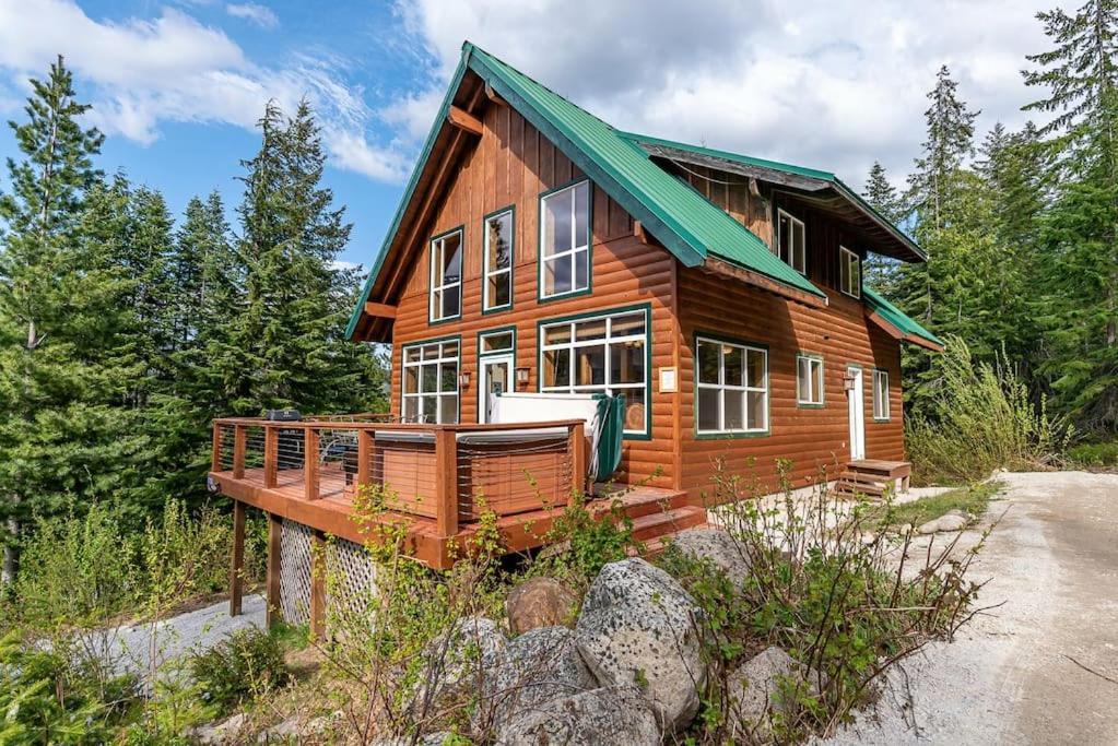 Hot Tub Cool Views: Roaring Creek Cabin Leavenworth Εξωτερικό φωτογραφία