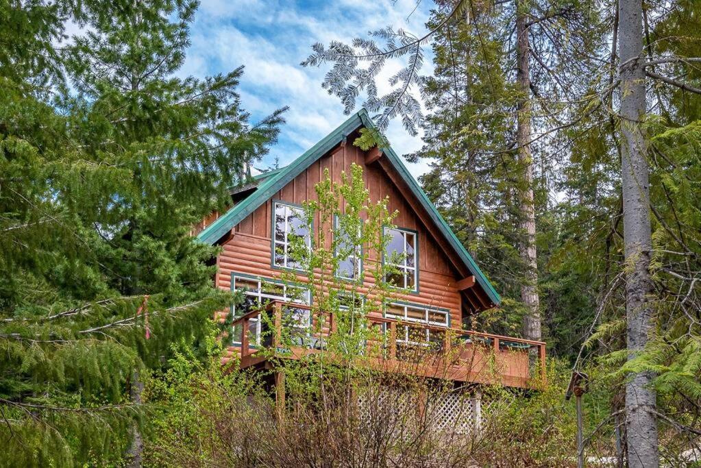 Hot Tub Cool Views: Roaring Creek Cabin Leavenworth Εξωτερικό φωτογραφία